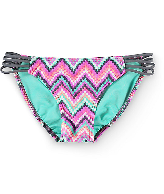 Empyre Which Way Side Strap Bikini Bottom Zumiez