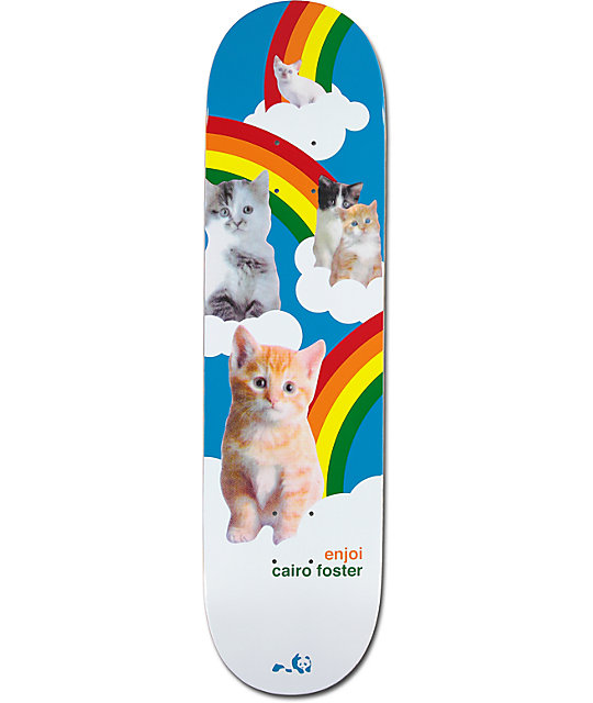 enjoi cat skateboard