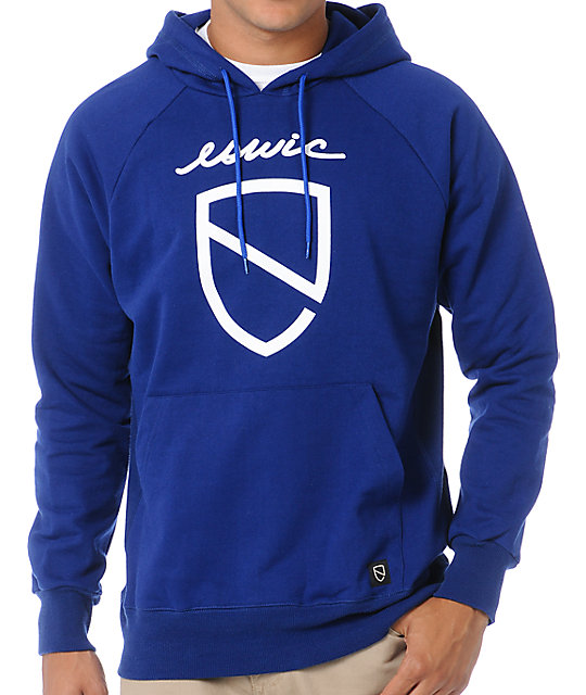 Eswic Icon Blue Pullover Hoodie