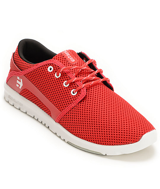 red etnies shoes