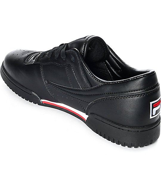 fila shoes red white and black