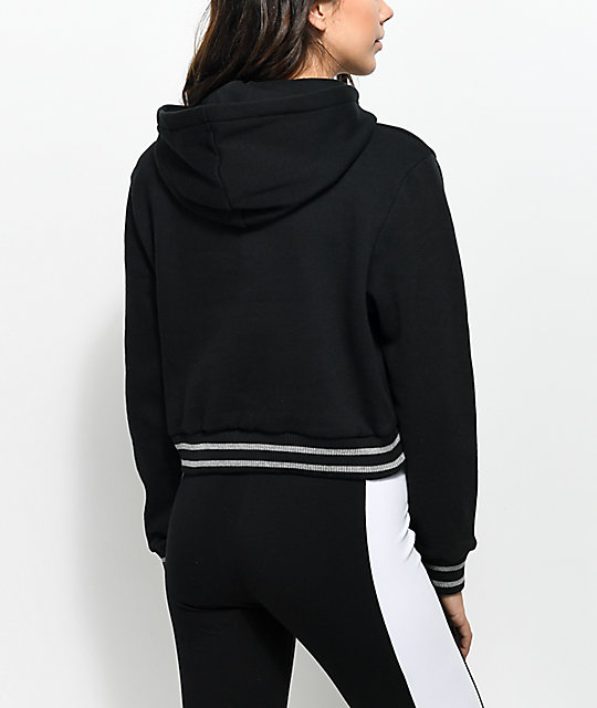 fila cropped hoodie