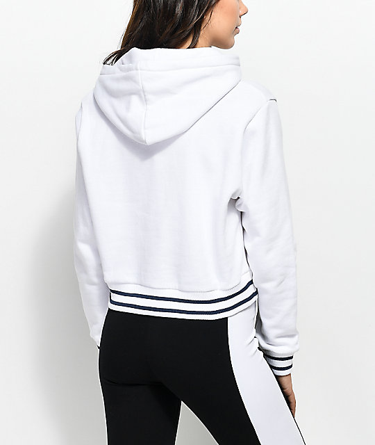 fila cropped hoodie