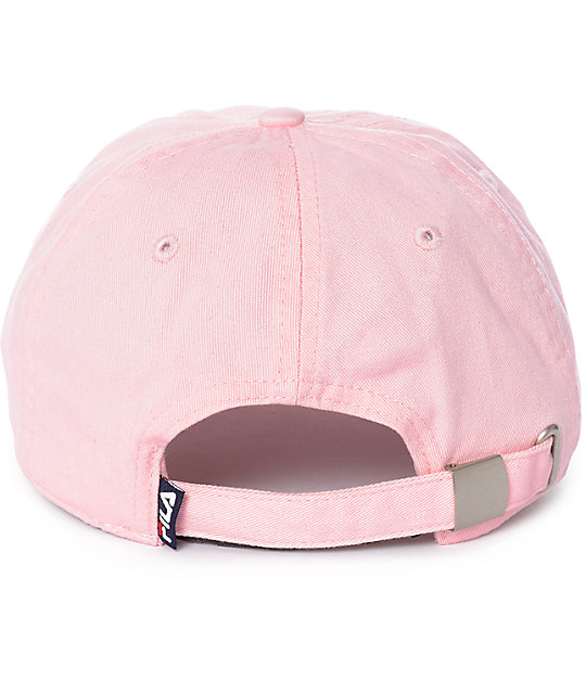 pink fila hat