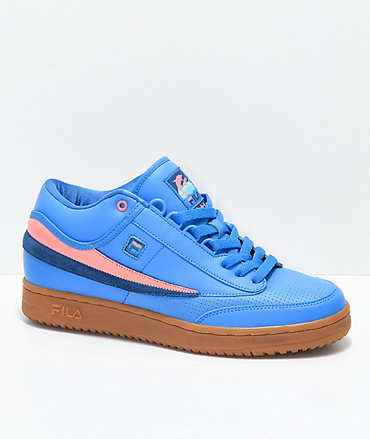 fila pink and blue