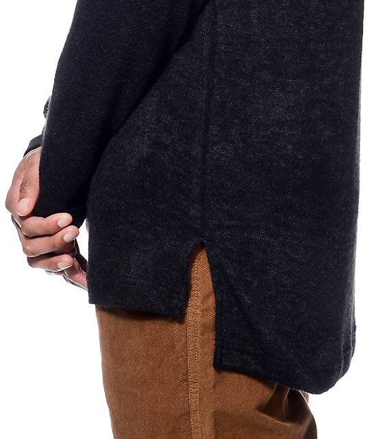 Fairplay Bates Black Crew Neck Sweater Zumiez