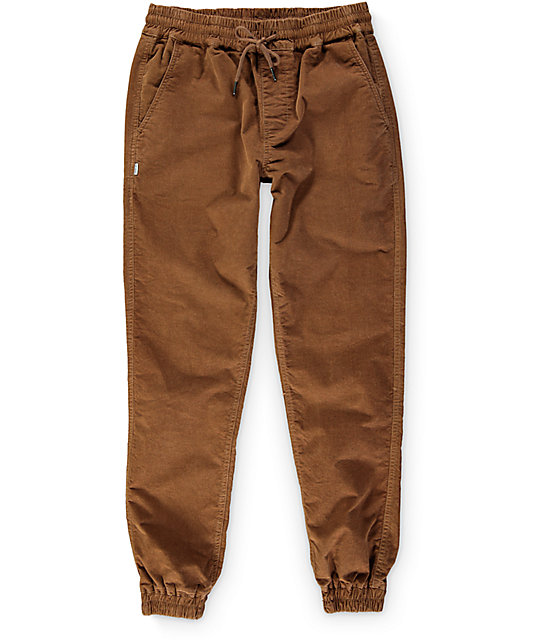 light brown jogger pants