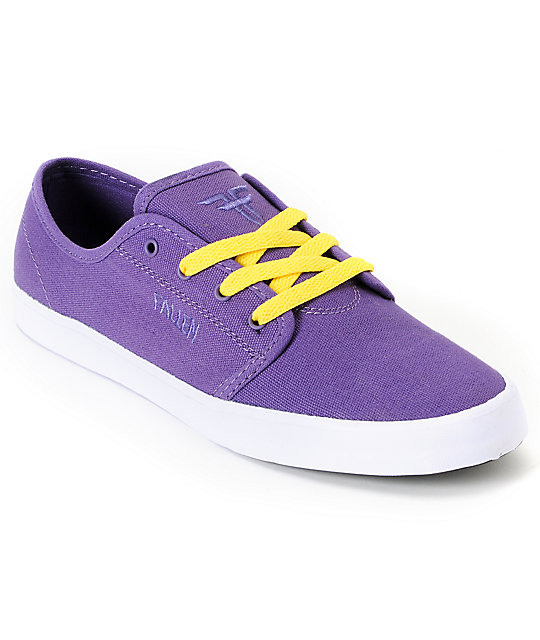 Fallen Daze Purple Skate Shoes Zumiez
