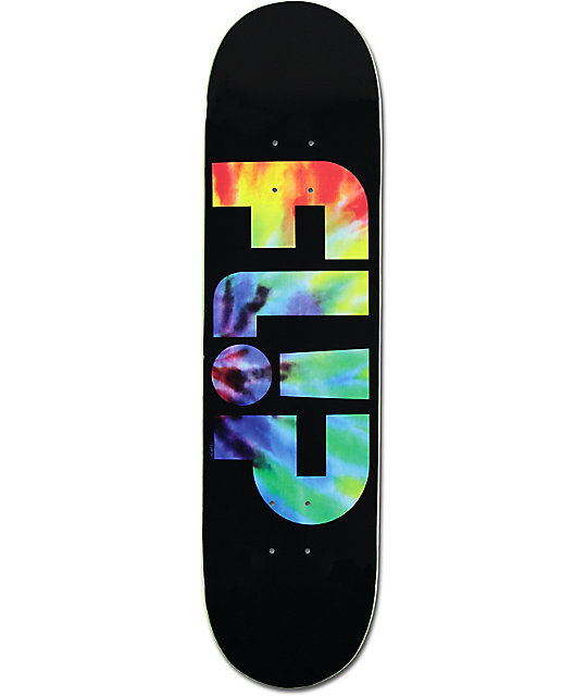 Flip Odyssey Tie Dye 8.0" Skateboard Deck Zumiez