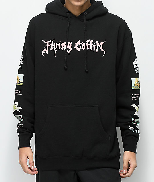 black coffin hoodie unus annus