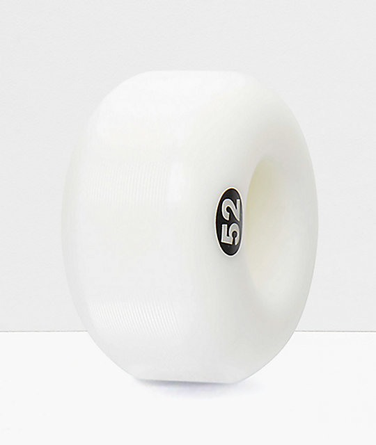 Form Solid White 52mm Skateboard Wheels Zumiez