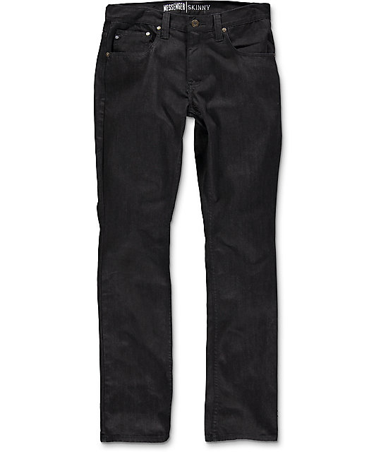 black raw denim