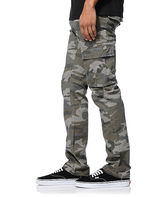 skinny camo cargo pants