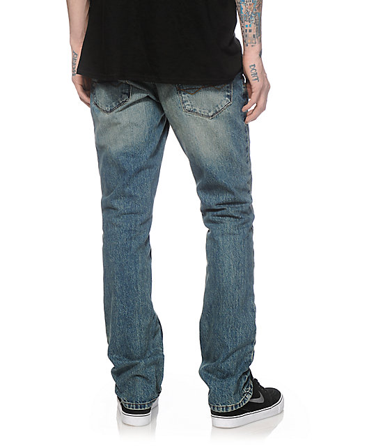 Free World Messenger Salt Lake Wash Skinny Fit Jeans Zumiez