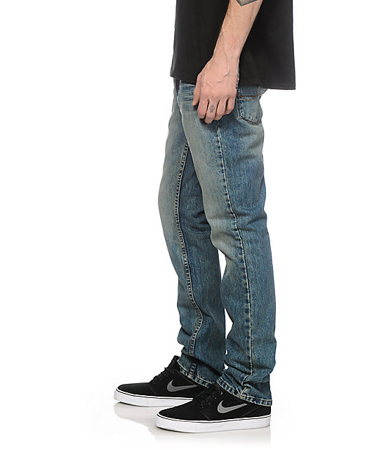 Free World Messenger Salt Lake Wash Skinny Fit Jeans Zumiez