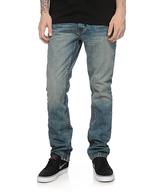 Free World Messenger Salt Lake Wash Skinny Fit Jeans Zumiez