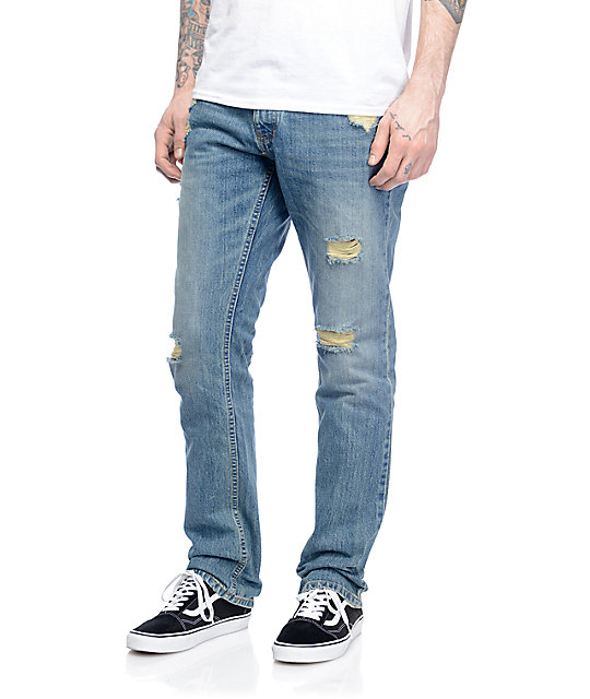 free world night train regular fit jeans