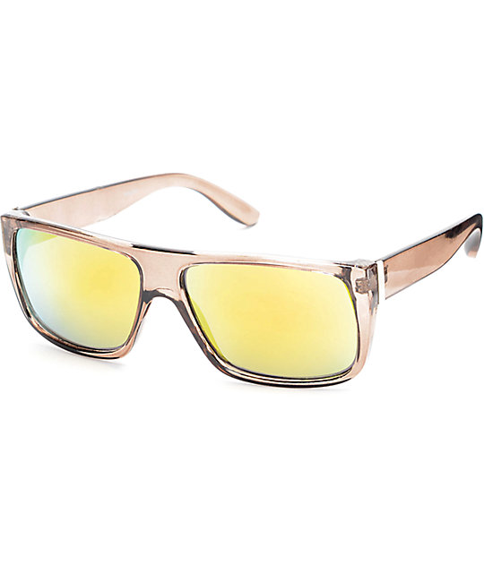 Freedom Light Brown Sunglasses Zumiez 1532