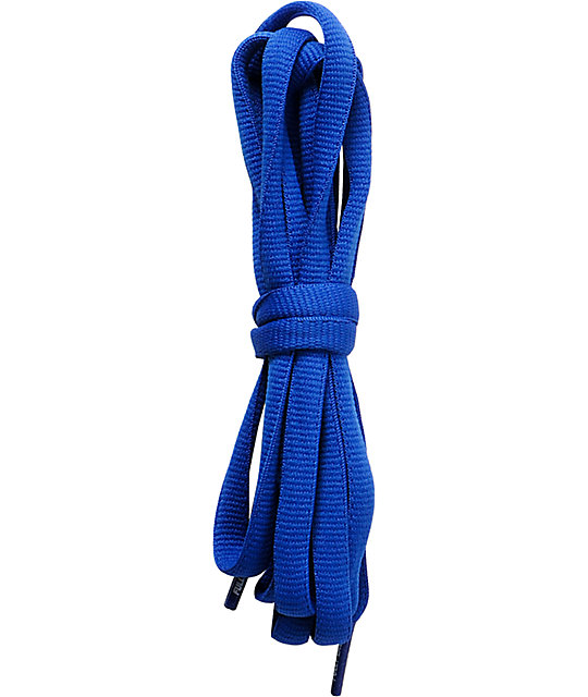 nike navy blue shoe laces