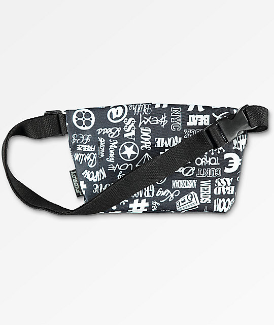 black fanny pack black fanny pack