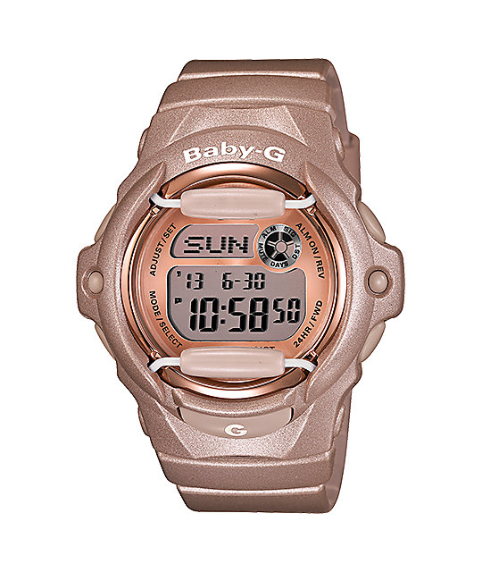 pink baby g shock watch