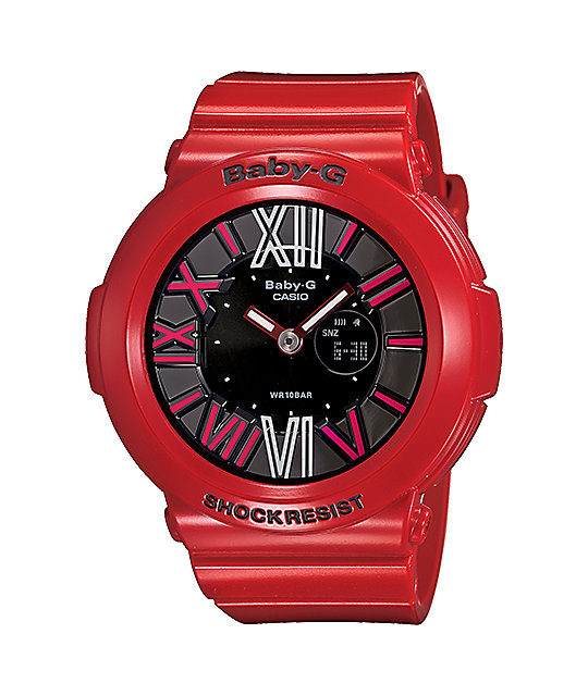 baby g red out