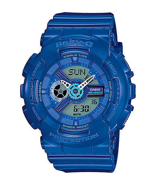 casio g shock baby blue