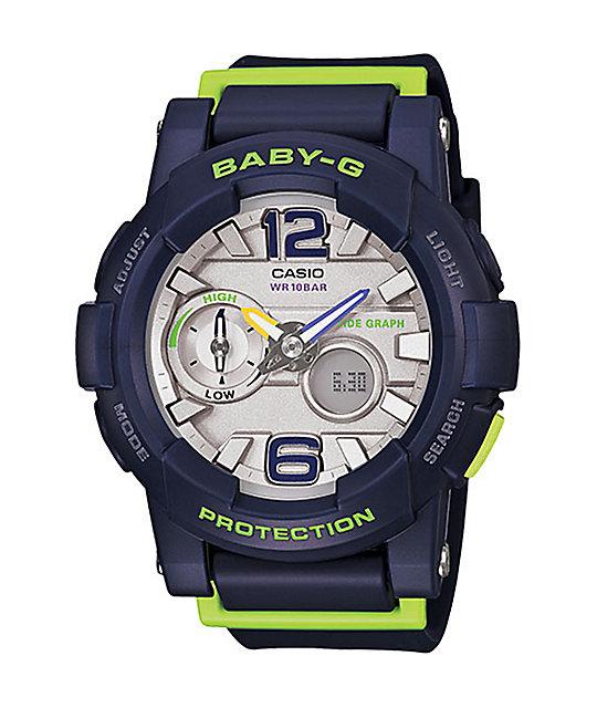 baby g shock green