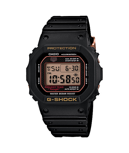 g shock copper watch