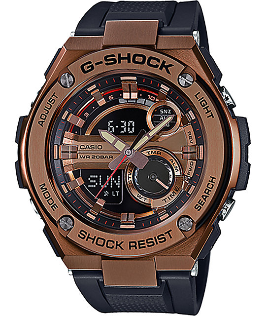 g steel rose gold