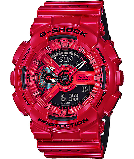g shock red army