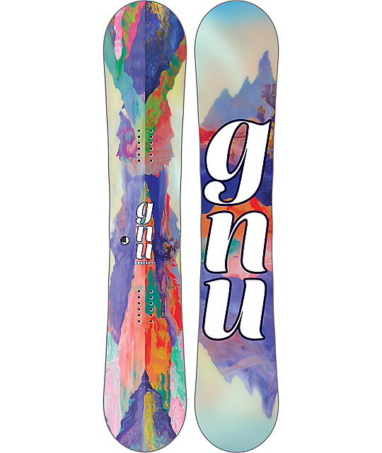 GNU B-Nice Reflections 145cm Womens Snowboard | Zumiez