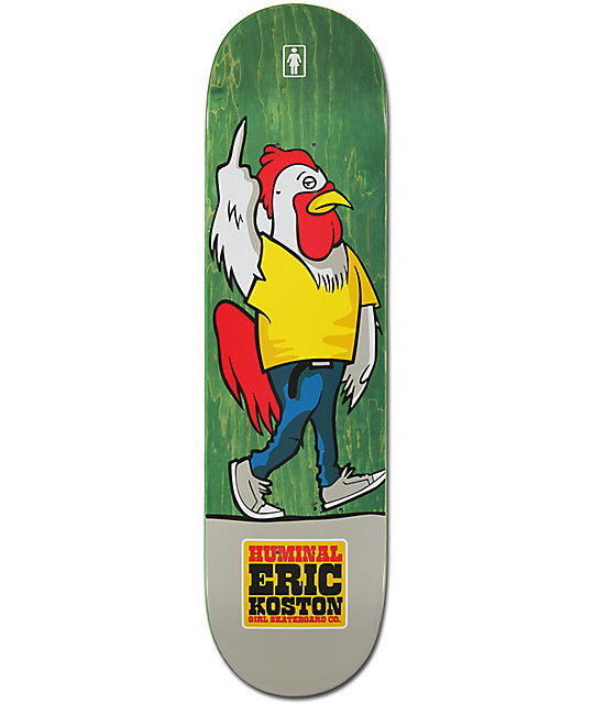 Girl Koston Huminal 8.25" Skateboard Deck Zumiez