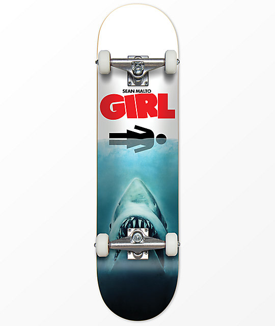 Girl Malto Jaws 7.62" Skateboard Complete Zumiez.ca