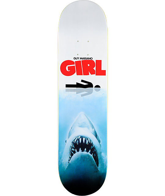 Girl Shark Attack Mariano 8.0" Skateboard Deck at Zumiez PDP