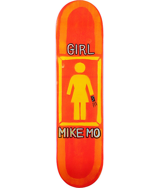 Girl Skateboards Mike Mo Capaldi BA OG 7.75" Skateboard Deck Zumiez