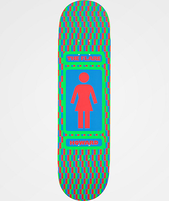 Girl x Lakai Howard The Flare 8.25" Skateboard Deck Zumiez