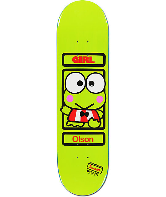 Girl x Sanrio Alex Olson Hello Kitty 8.38" Skateboard Deck Zumiez