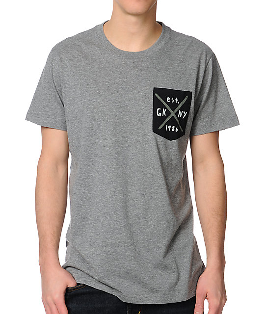 grey pocket tshirt