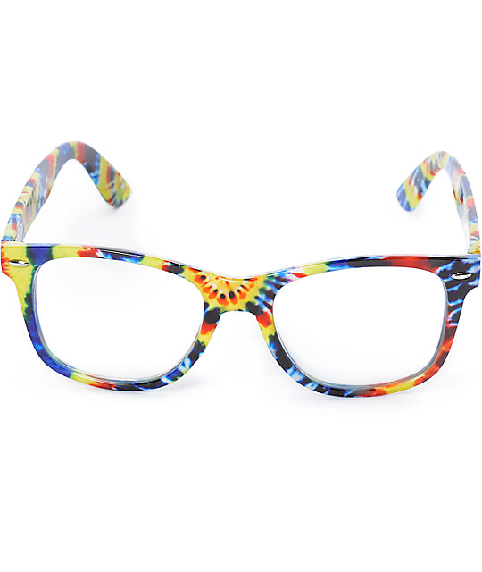 Glofx Tie Dye Diffraction Glasses Zumiez 