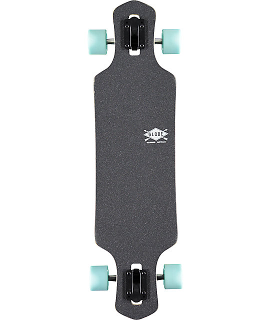 Globe Geminon 35" Drop Through Longboard Complete Zumiez