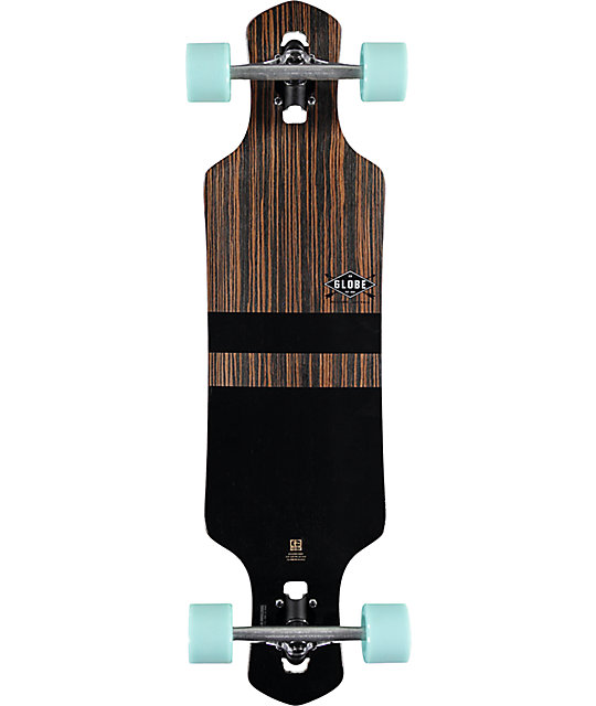 Globe Geminon 35" Drop Through Longboard Complete | Zumiez