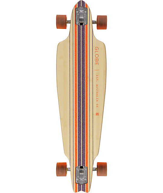 Globe Prowler Bamboo 38" Drop Through Longboard Complete Zumiez