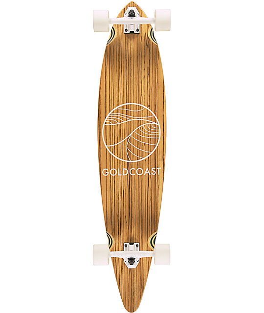 Gold Coast Classic Zebra Pintail 44" Longboard Complete Zumiez