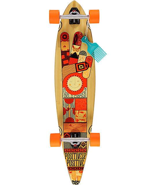 Gold Coast Origin 40" Pintail Longboard Complete Zumiez