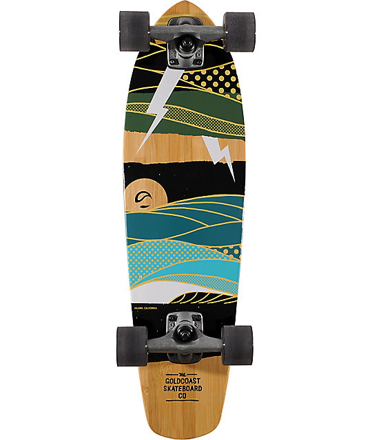 Gold Coast The Salvo 7.5" Mini Cruiser Complete Skateboard Zumiez