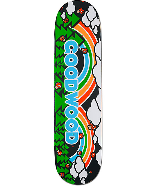 Goodwood Double Rainbow 8.0" Skateboard Deck Zumiez