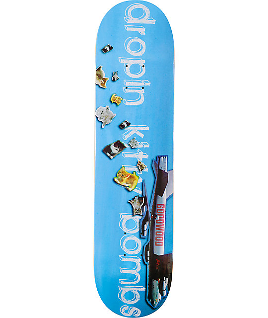Goodwood Kitty Bombs 7.75" Skateboard Deck Zumiez