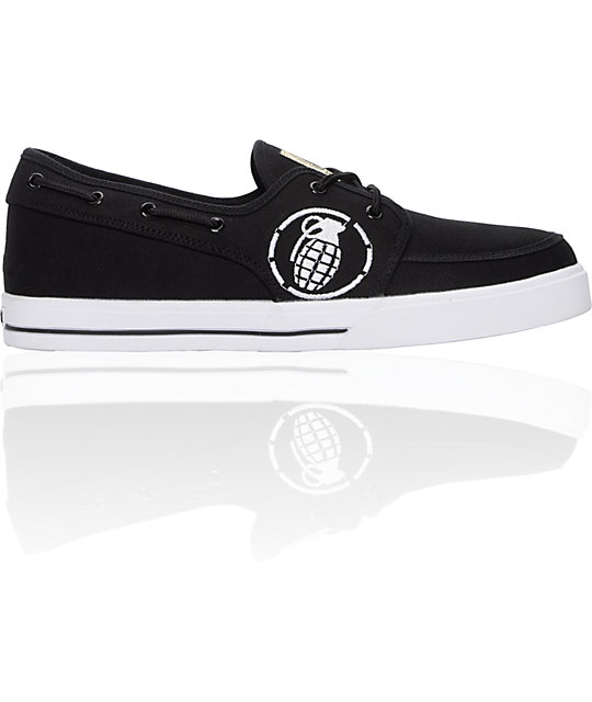 Grenade Standard IsShoes Black Boat Shoes Zumiez