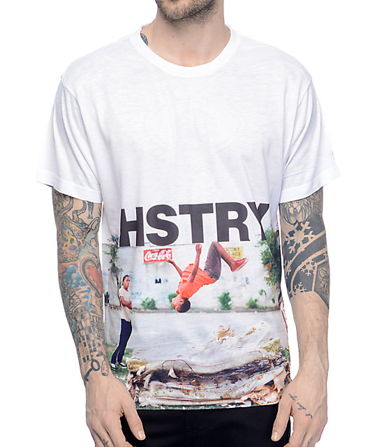 HSTRY x Jamel Shabazz White T-Shirt | Zumiez